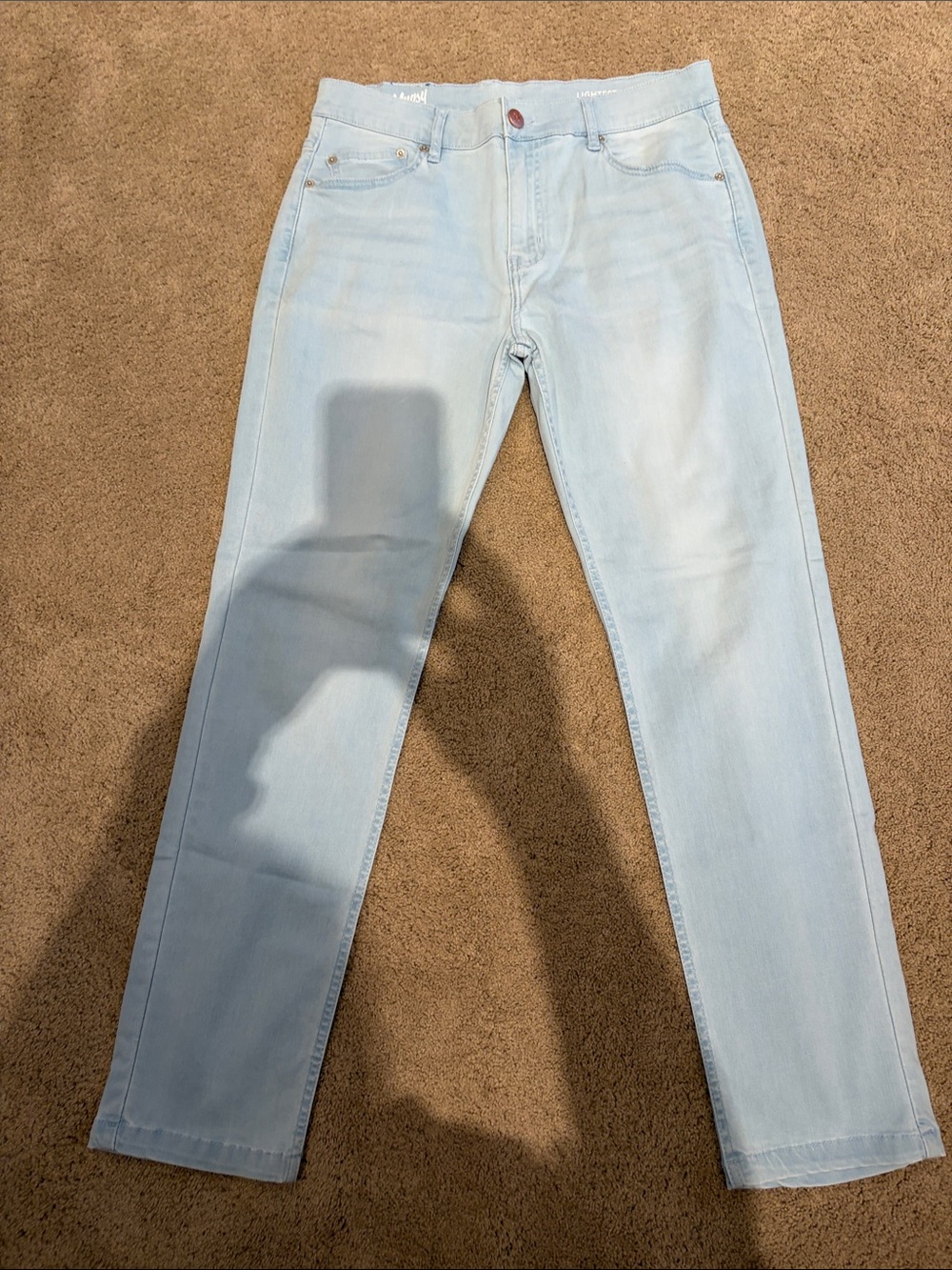 Mugsy Lightest Blues Men's Jeans - 33x30
